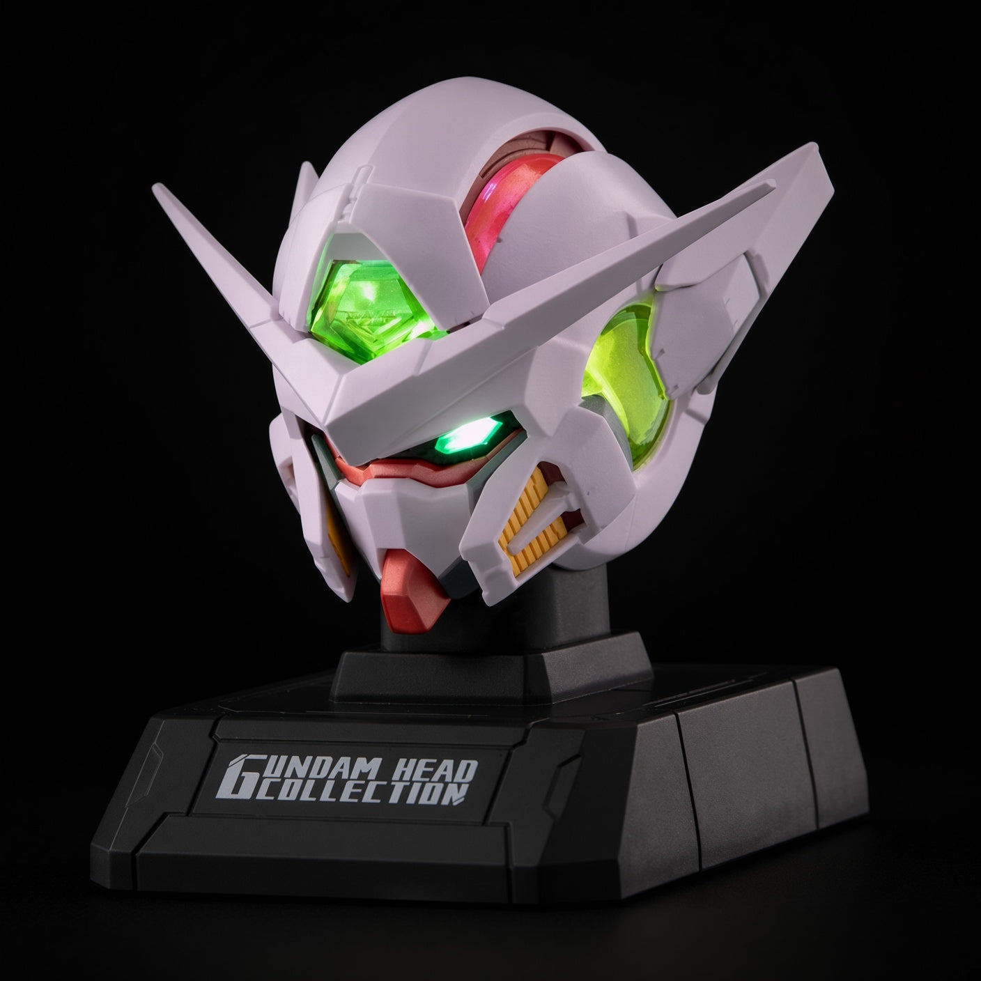 Bandai Mobile Suit Gundam Head Collection Vol. 3 Blind Box – Official Gundam Head Figure Display Collectible with Secret Light-Up Base Edition | CRAZXY