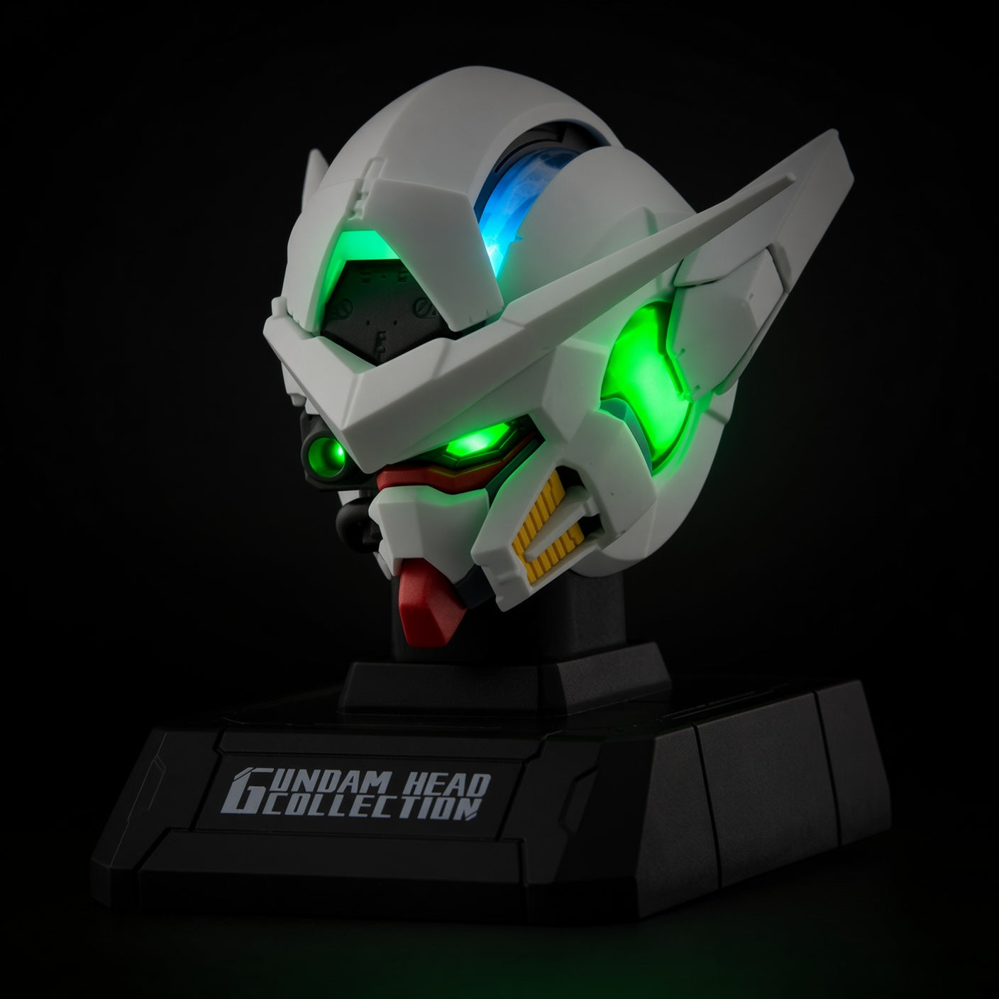 Bandai Mobile Suit Gundam Head Collection Vol. 3 Blind Box – Official Gundam Head Figure Display Collectible with Secret Light-Up Base Edition | CRAZXY