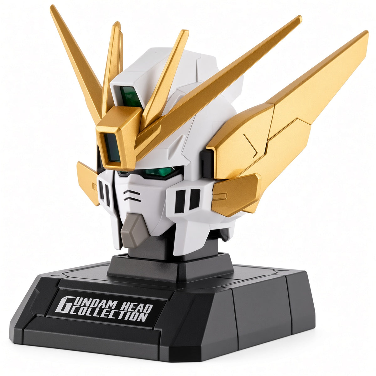 Bandai Mobile Suit Gundam Head Collection Vol. 4 Wing Gundam First Release Edition Blind Box – Official Gundam Head Figure Collectible with Secret Light-Up Base | CRAZXY