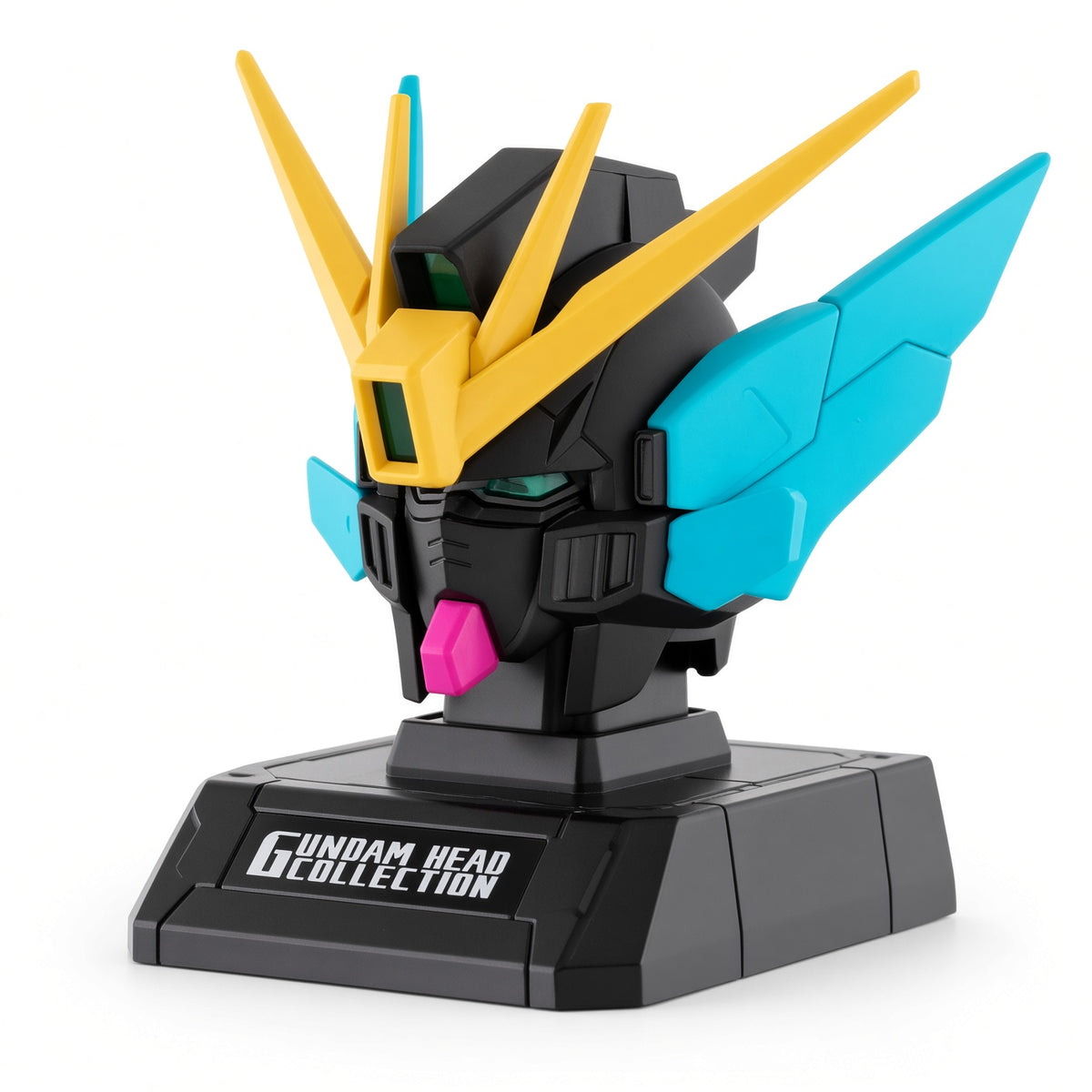 Bandai Mobile Suit Gundam Head Collection Vol. 4 Wing Gundam First Release Edition Blind Box – Official Gundam Head Figure Collectible with Secret Light-Up Base | CRAZXY