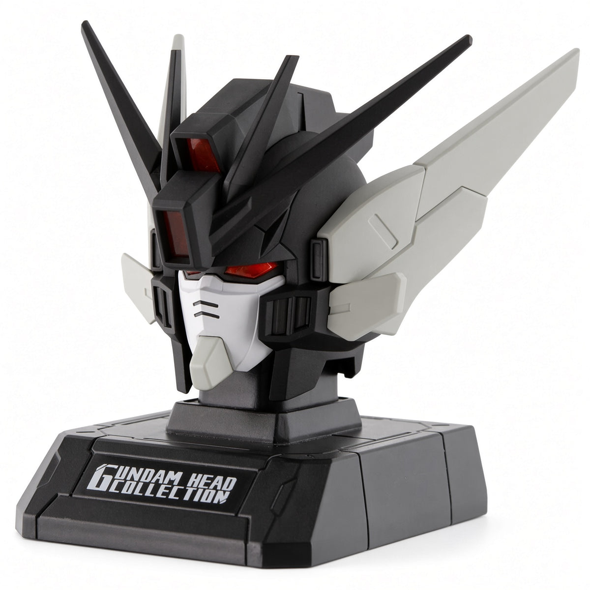 Bandai Mobile Suit Gundam Head Collection Vol. 4 Wing Gundam First Release Edition Blind Box – Official Gundam Head Figure Collectible with Secret Light-Up Base | CRAZXY