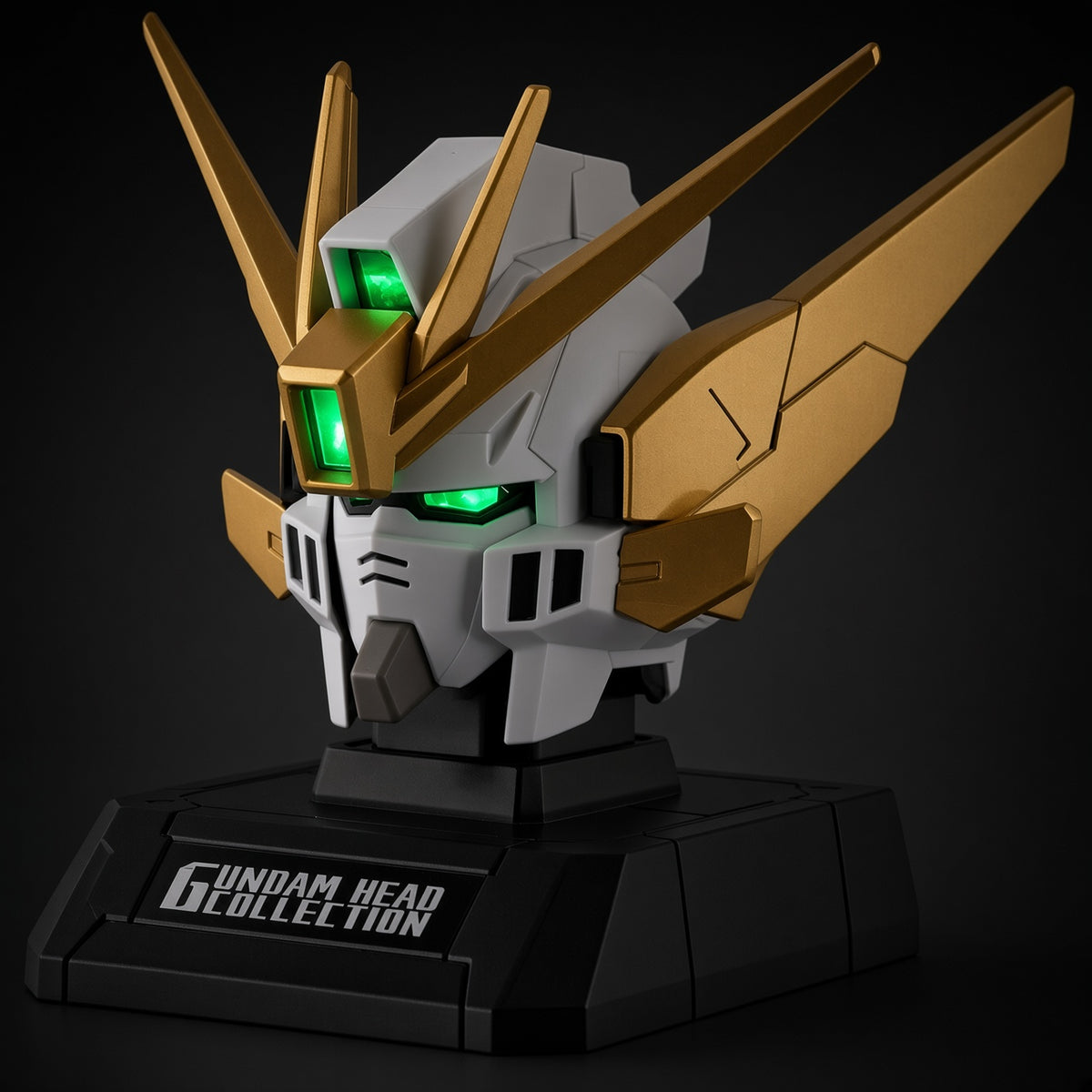 Bandai Mobile Suit Gundam Head Collection Vol. 4 Wing Gundam First Release Edition Blind Box – Official Gundam Head Figure Collectible with Secret Light-Up Base | CRAZXY
