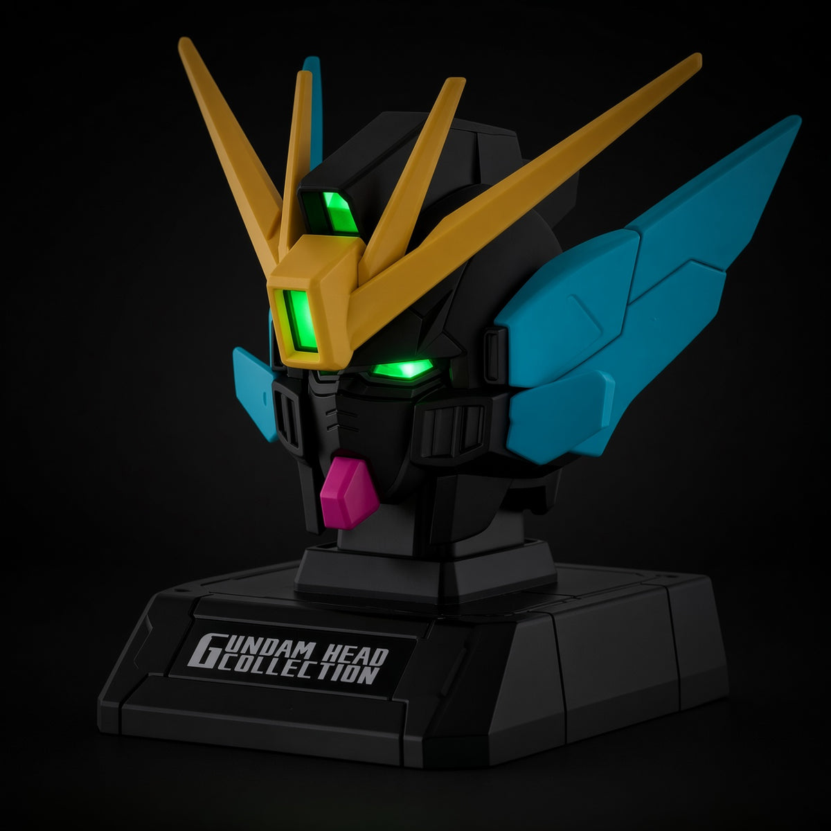 Bandai Mobile Suit Gundam Head Collection Vol. 4 Wing Gundam First Release Edition Blind Box – Official Gundam Head Figure Collectible with Secret Light-Up Base | CRAZXY