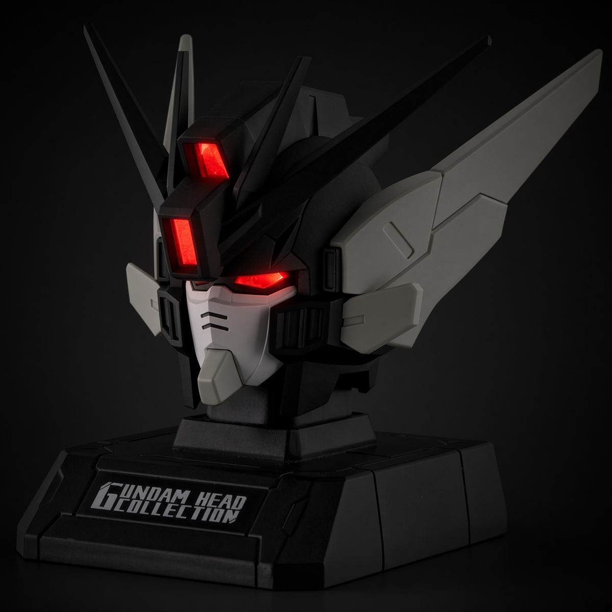 Bandai Mobile Suit Gundam Head Collection Vol. 4 Wing Gundam First Release Edition Blind Box – Official Gundam Head Figure Collectible with Secret Light-Up Base | CRAZXY