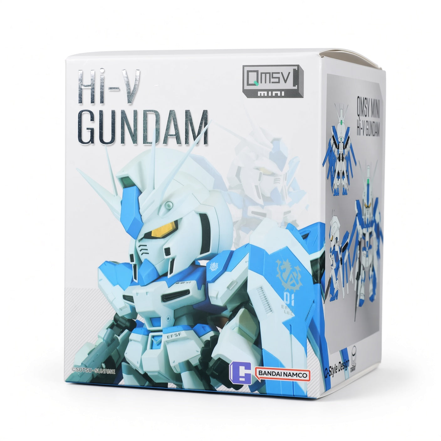 Bandai QMSV Mini Hi-Nu Gundam RX-93-v2 Blind Box Figure – 11cm Official Collectible with Metallic & Blue Red Secret Editions | Car & Desk Display | CRAZXY