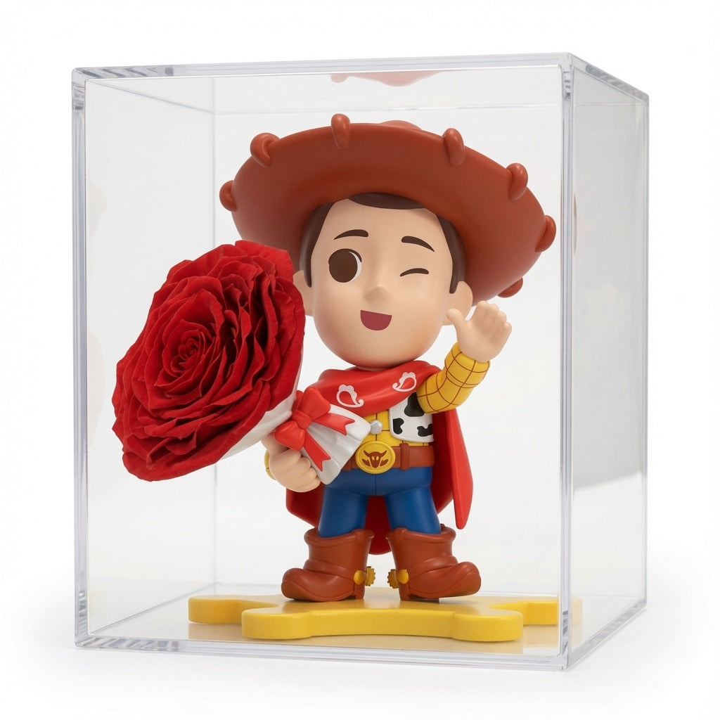 BESTINE Toy Story Heartbeat Players Blind Box – Woody & Buzz Lightyear with Rose | CRAZXY