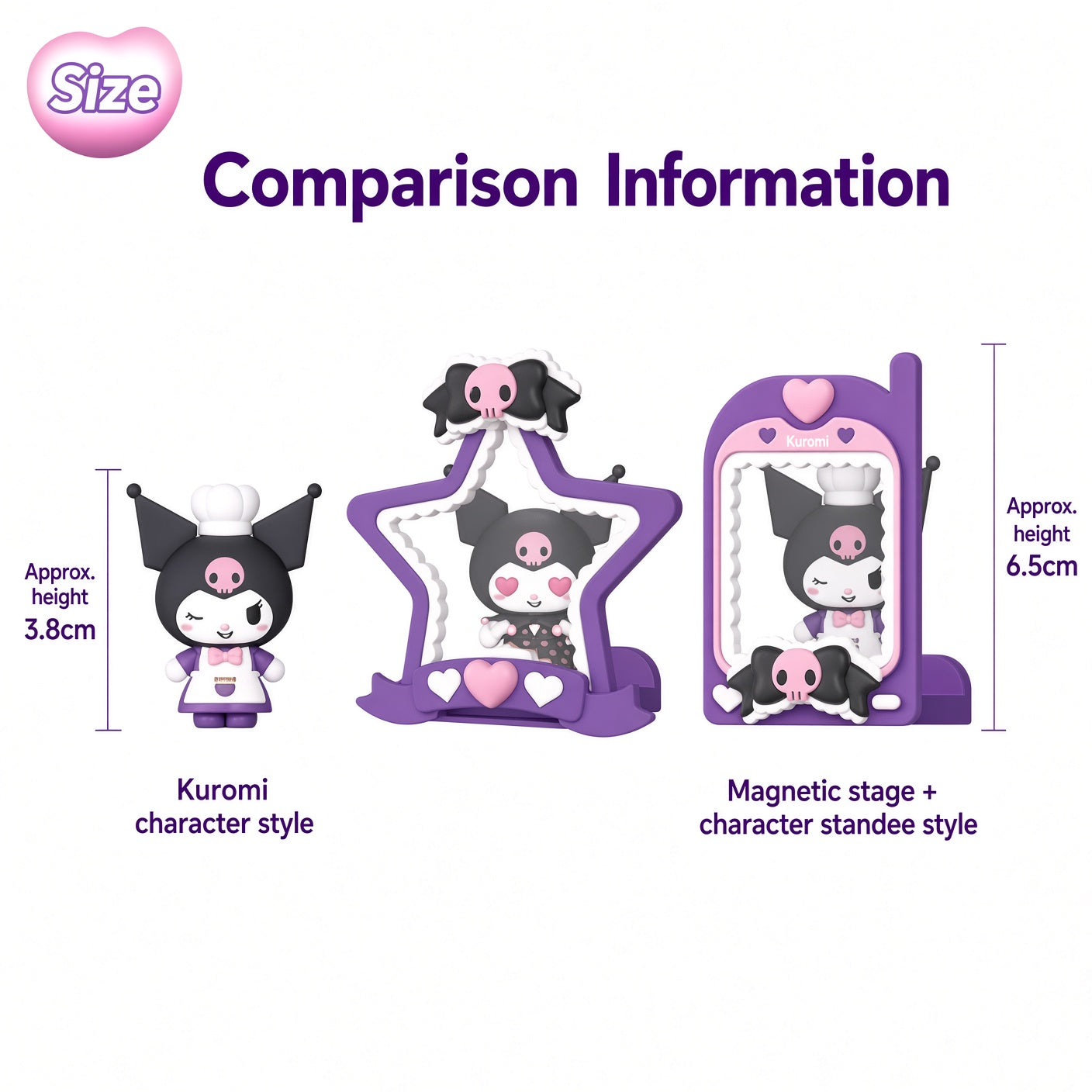 Blokees Sanrio Family Series Kuromi Tadou Interchangeable Figure Blind Box – Official Snap-Fit Collectible Toy | CRAZXY