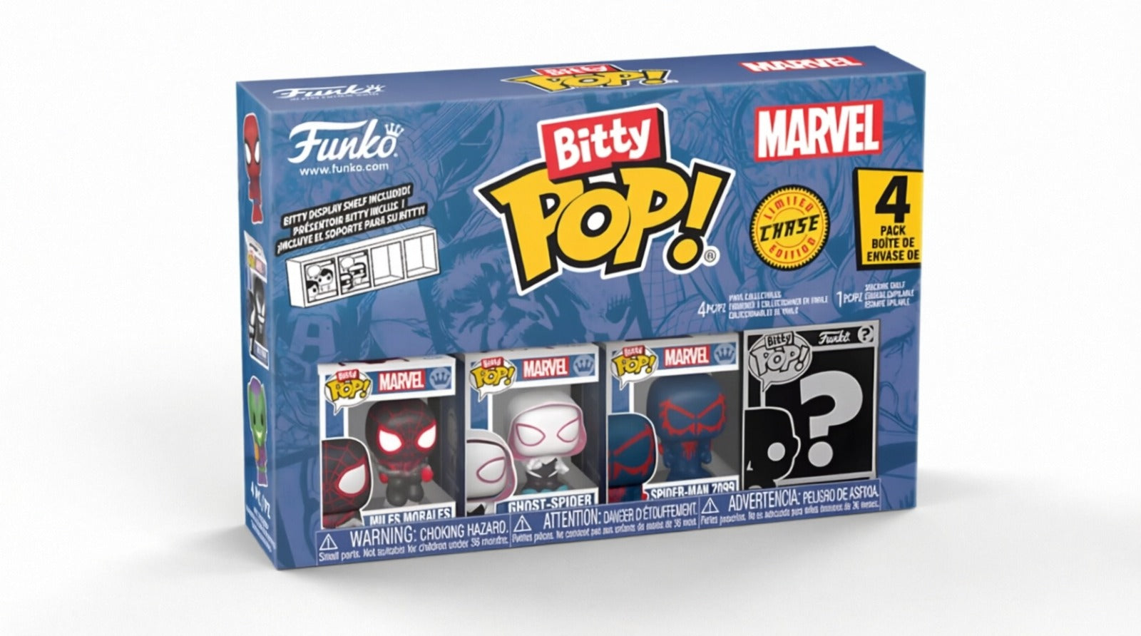 Funko Bitty Pop! Spider-Man 4-Pack Series 2