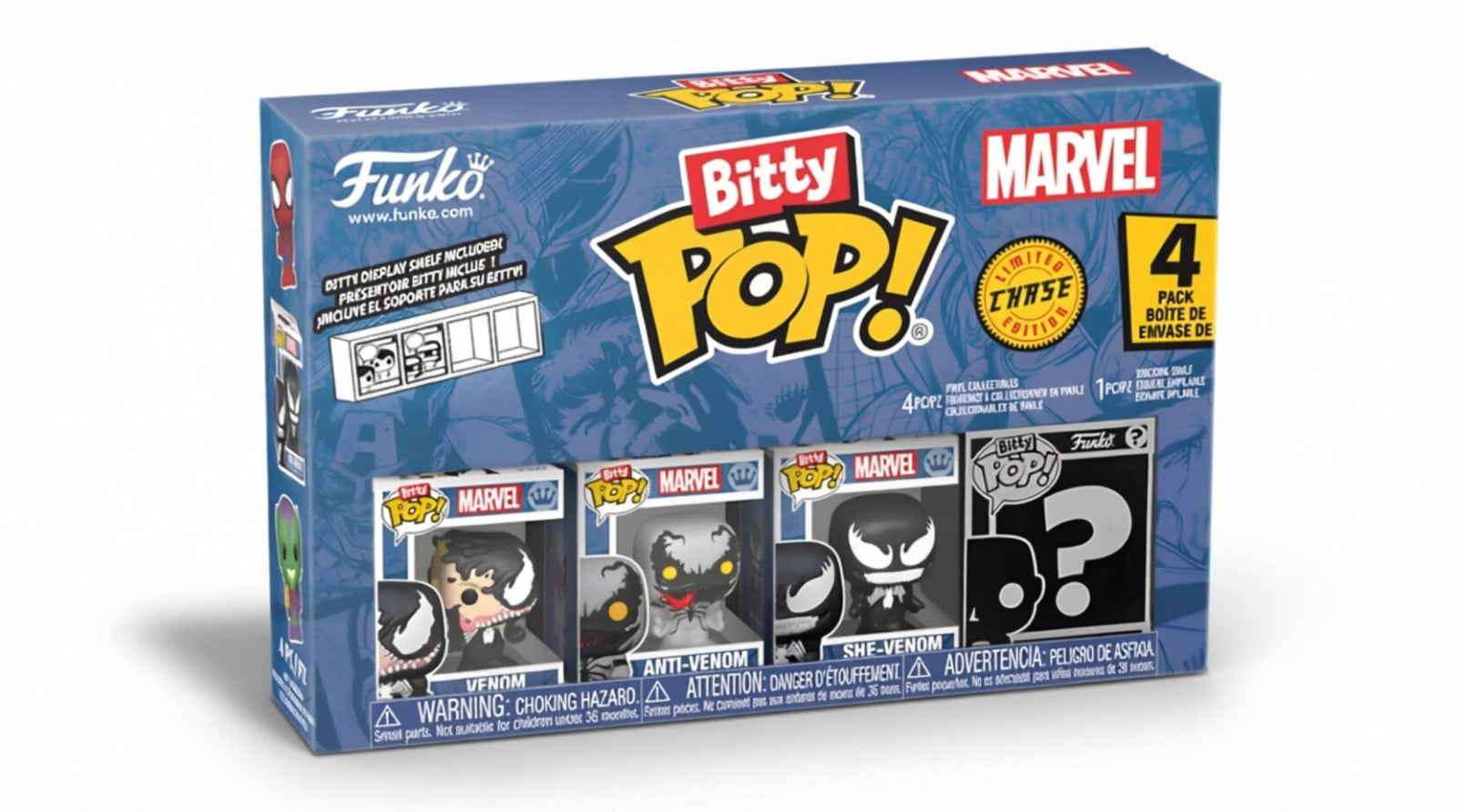 Funko Bitty Pop! Spider-Man 4-Pack Series 3
