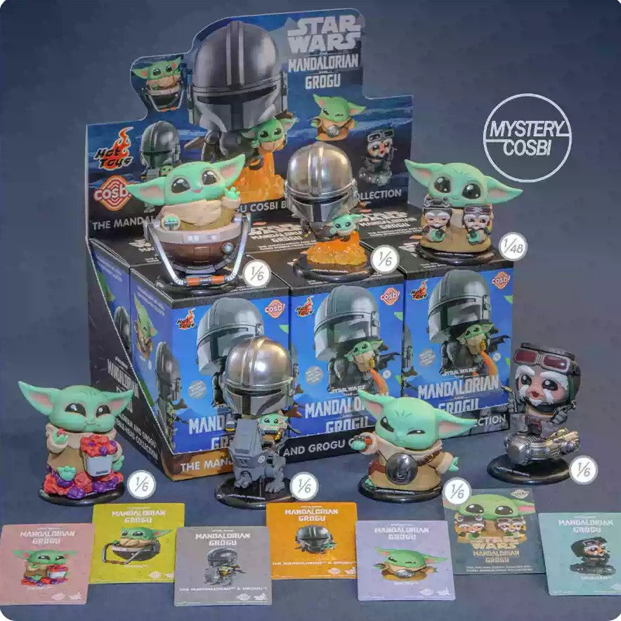 Hot Toys Star Wars The Mandalorian & Grogu COSBI Series Blind Box Mini Figures