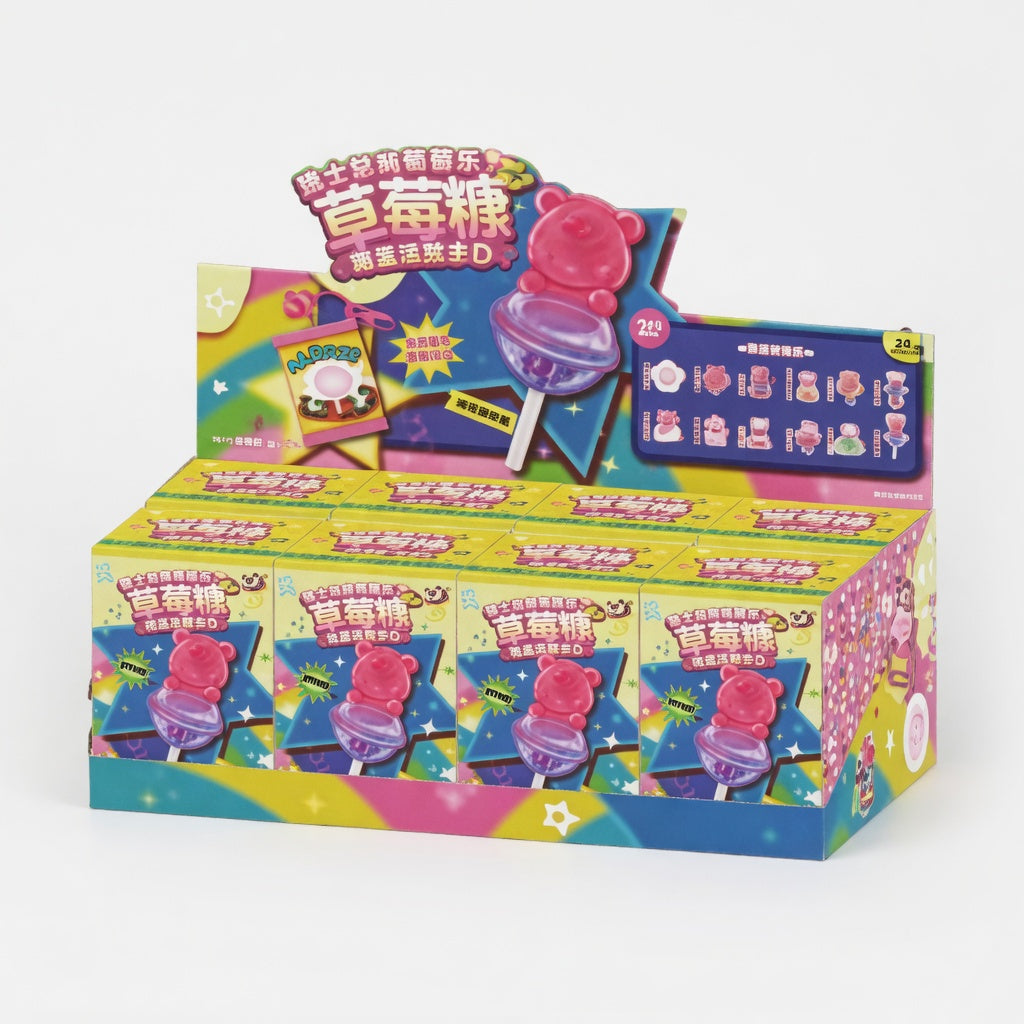 TOPTOY Official Flagship Store Blind Box Disney Toy Story Strawberry Bear Series Candy Shape Figure