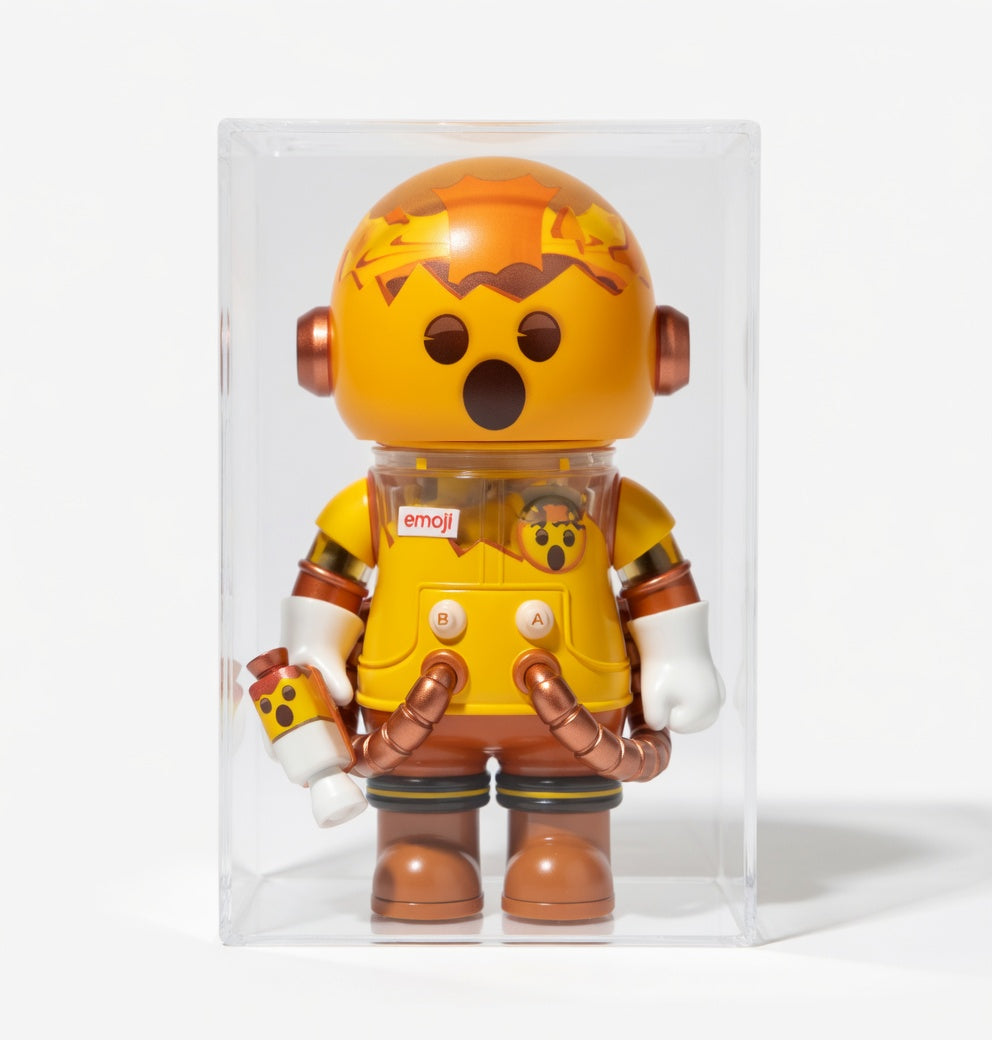 POPMART Mega Space Molly 100% x emoji series