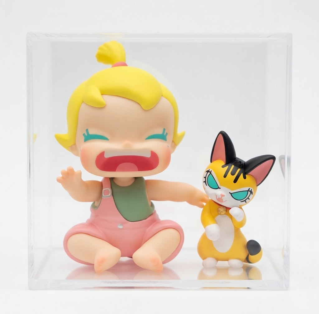 POPMART Baby Molly & Baby Tabby Series Figures