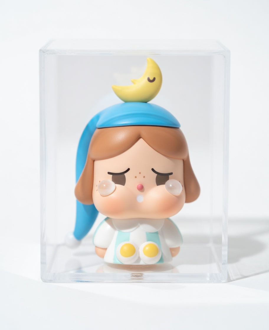POPMART CRYBABY Crying to the Moon Sitting Series Figures