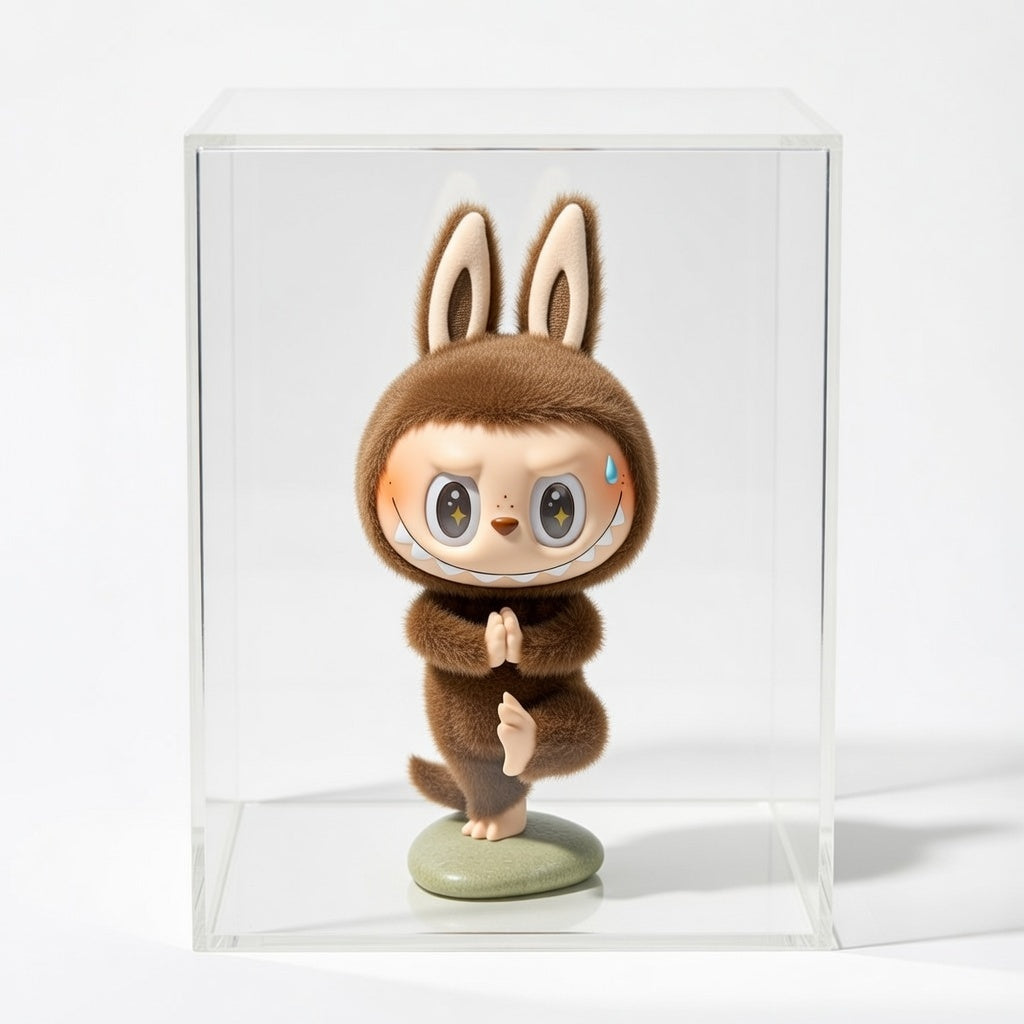 POPMART THE MONSTERS LABUBU Lazy Yoga Series Figures