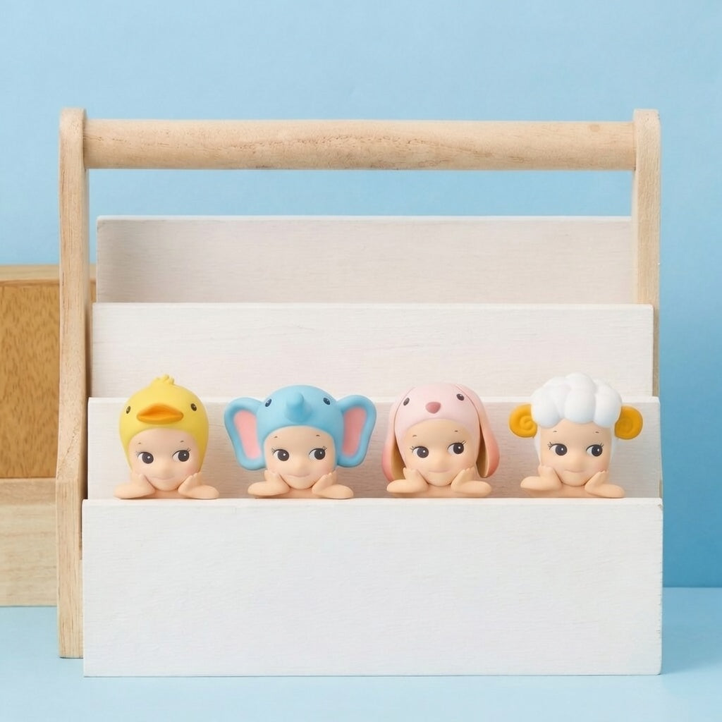 Sonny Angel Hippers Series Figures, Stick & Hang Cute Blind Box Figure