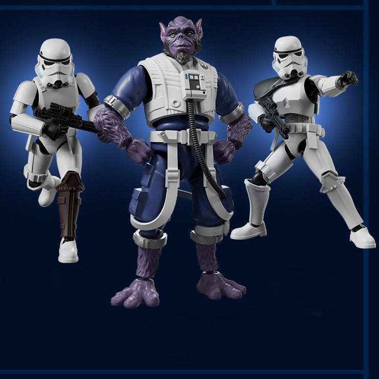 Blokees Star Wars Champion Class Lite — Mandalorian & Grogu Blind Box Model Kit Figure