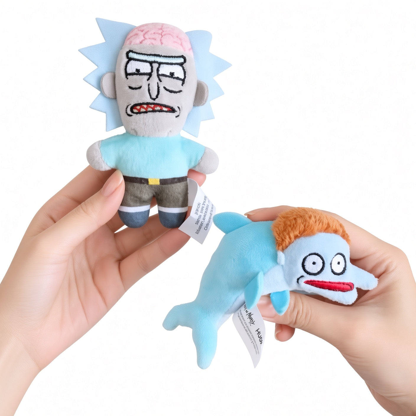HUGKIS Rick and Morty Multiverse Series Plush Blind Bag – Magnetic Fridge Magnet & Hanging Pendant Collectible | 17.5cm Soft Figure with Secret Spaceship, Planet Morty & Giant Head Edition | CRAZXY