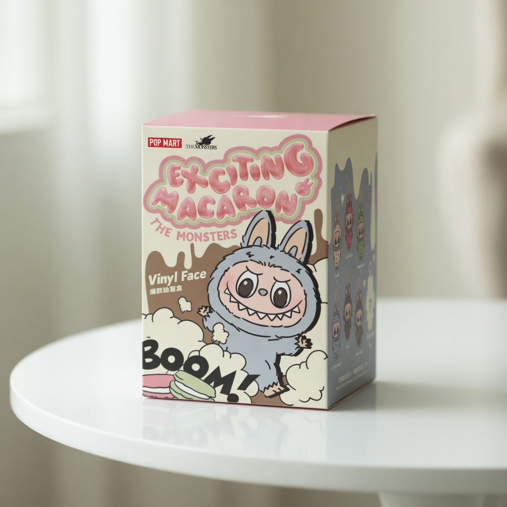 POPMART THE MONSTERS Labubu - Exciting Macaron Vinyl Face Blind Box