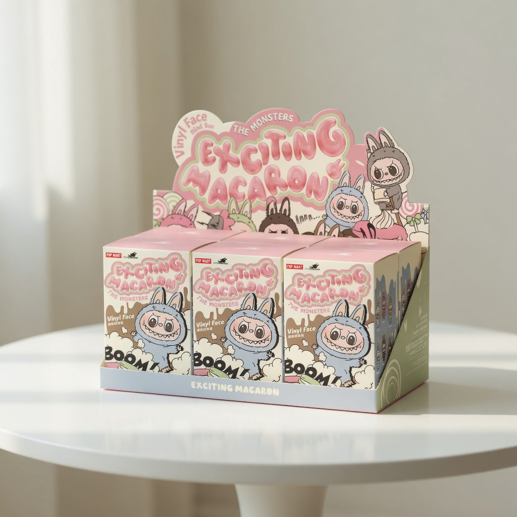 POPMART THE MONSTERS Labubu - Exciting Macaron Vinyl Face Blind Box