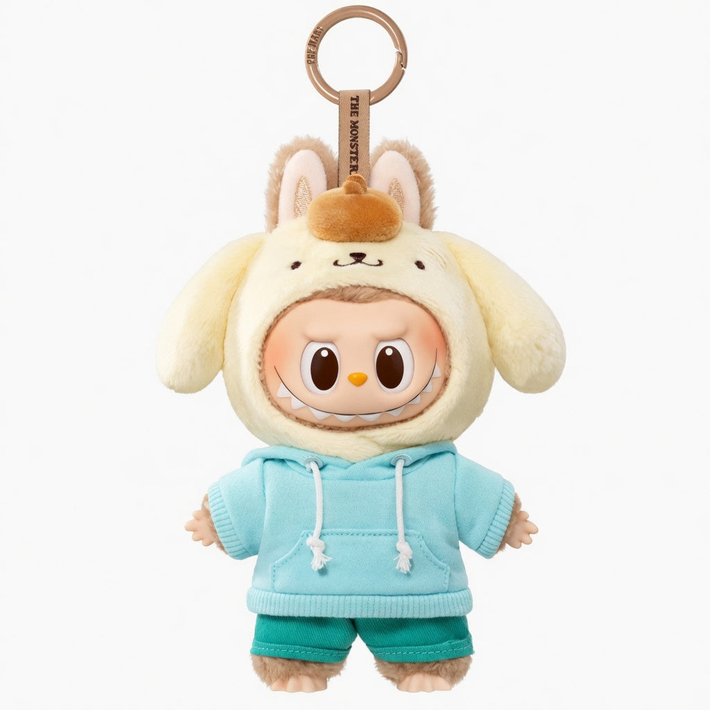 POPMART THE MONSTERS Labubu × Hello Kitty and Friends Series-Vinyl Plush Pendant Blind Box