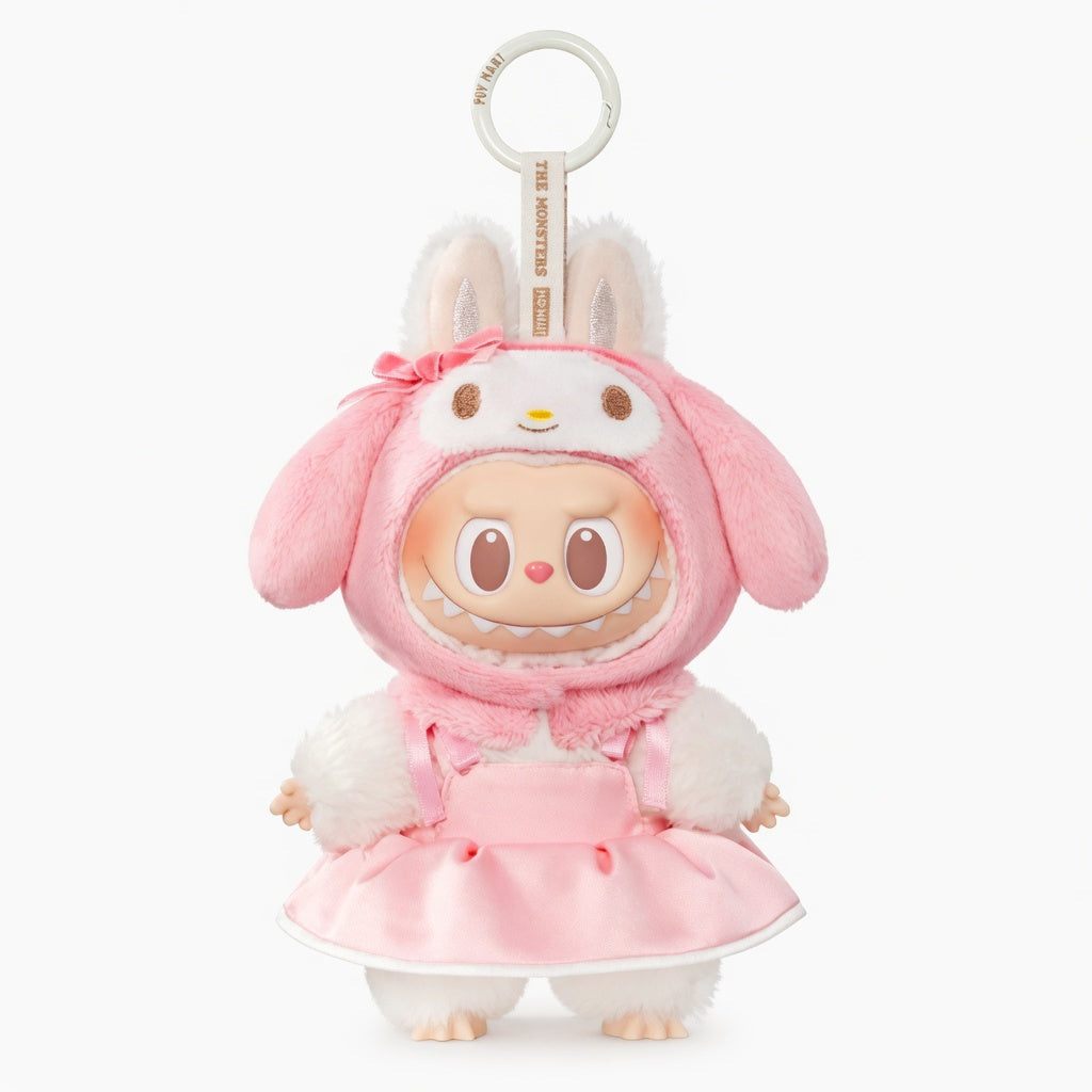 POPMART THE MONSTERS Labubu × Hello Kitty and Friends Series-Vinyl Plush Pendant Blind Box