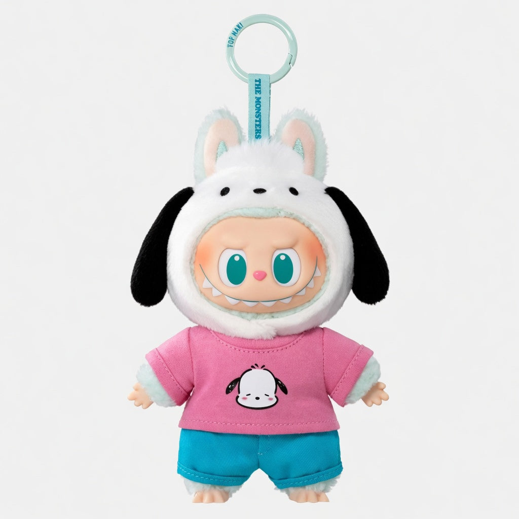 POPMART THE MONSTERS Labubu × Hello Kitty and Friends Series-Vinyl Plush Pendant Blind Box