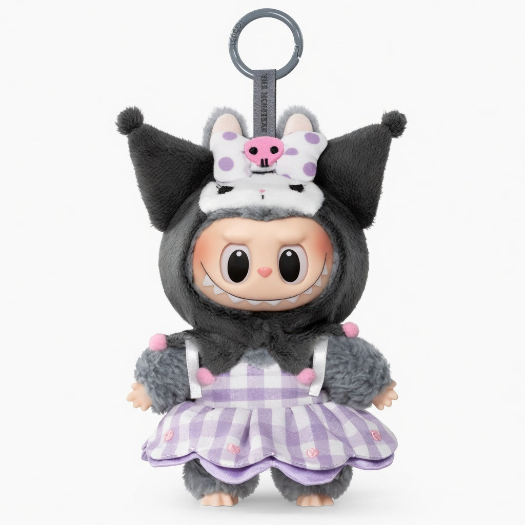 POPMART THE MONSTERS Labubu × Hello Kitty and Friends Series-Vinyl Plush Pendant Blind Box