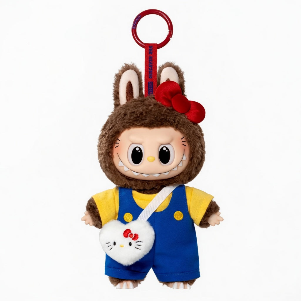 POPMART THE MONSTERS Labubu × Hello Kitty and Friends Series-Vinyl Plush Pendant Blind Box