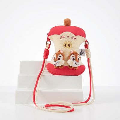 Potdemiel Disney "Chip 'n' Dale" "Take a Bite" Apple Crossbody Bag | CRAZXY