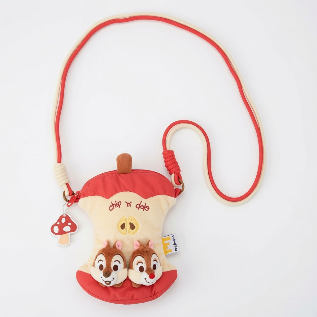 Potdemiel Disney "Chip 'n' Dale" "Take a Bite" Apple Crossbody Bag | CRAZXY