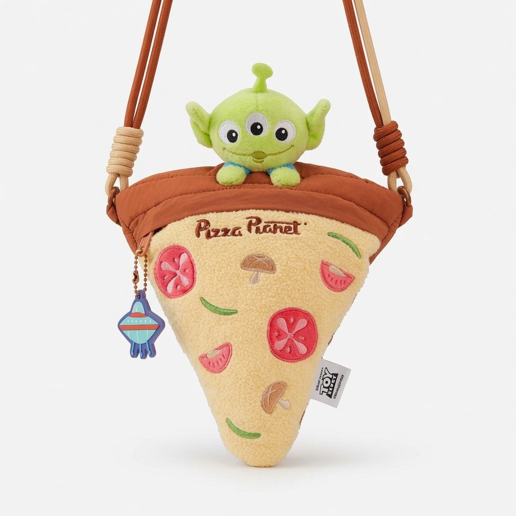 Potdemiel Disney Alien Pizza Crossbody Bag | CRAZXY