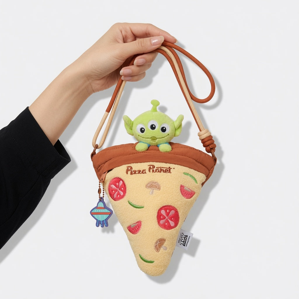 Potdemiel Disney Alien Pizza Crossbody Bag | CRAZXY
