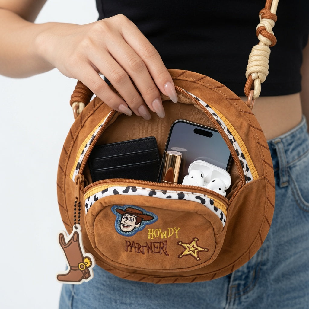 Potdemiel Disney Woody's Hat Crossbody Bag | CRAZXY