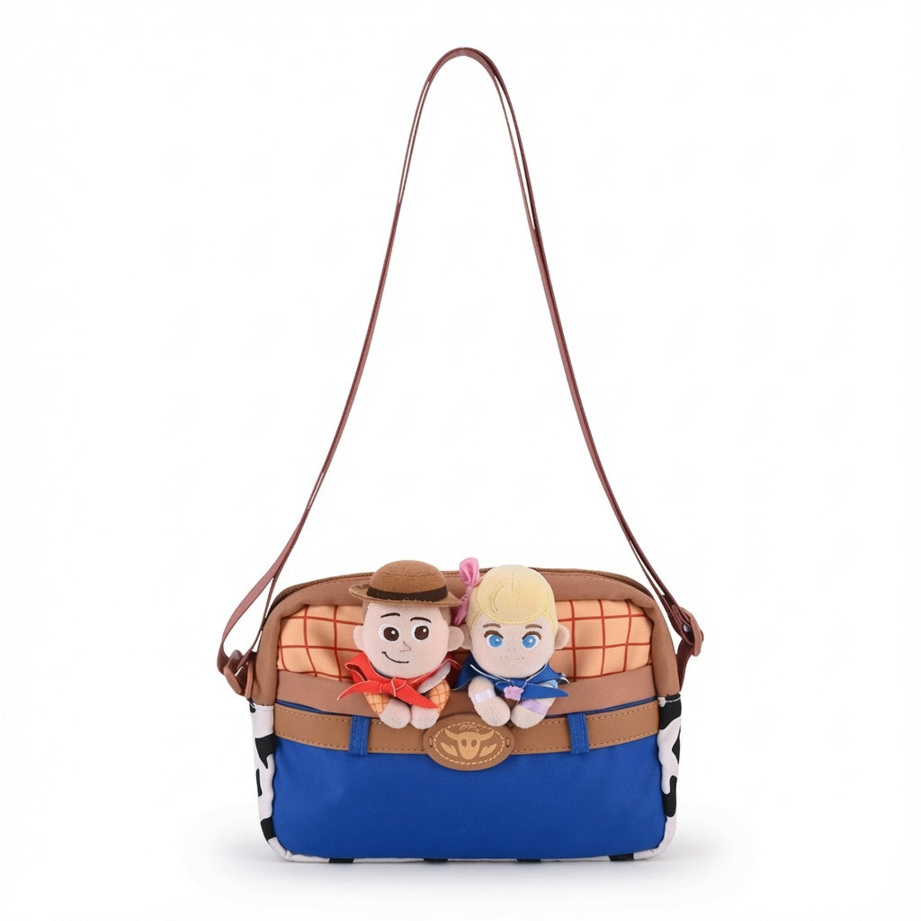 Potdemiel Disney Toy Story Woody & Bo Peep Crossbody Bag | CRAZXY