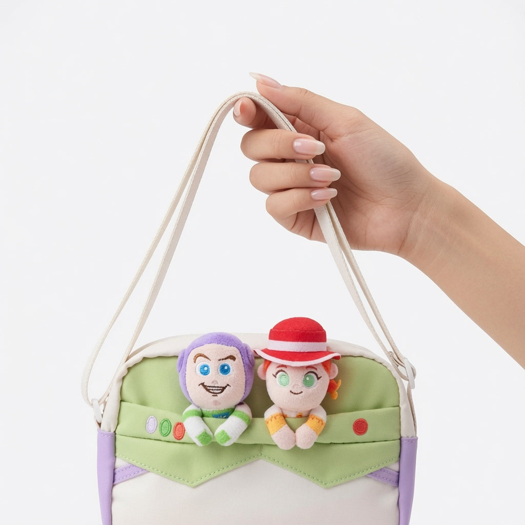 Potdemiel Disney Toy Story Buzz & Jessie Crossbody Bag | CRAZXY