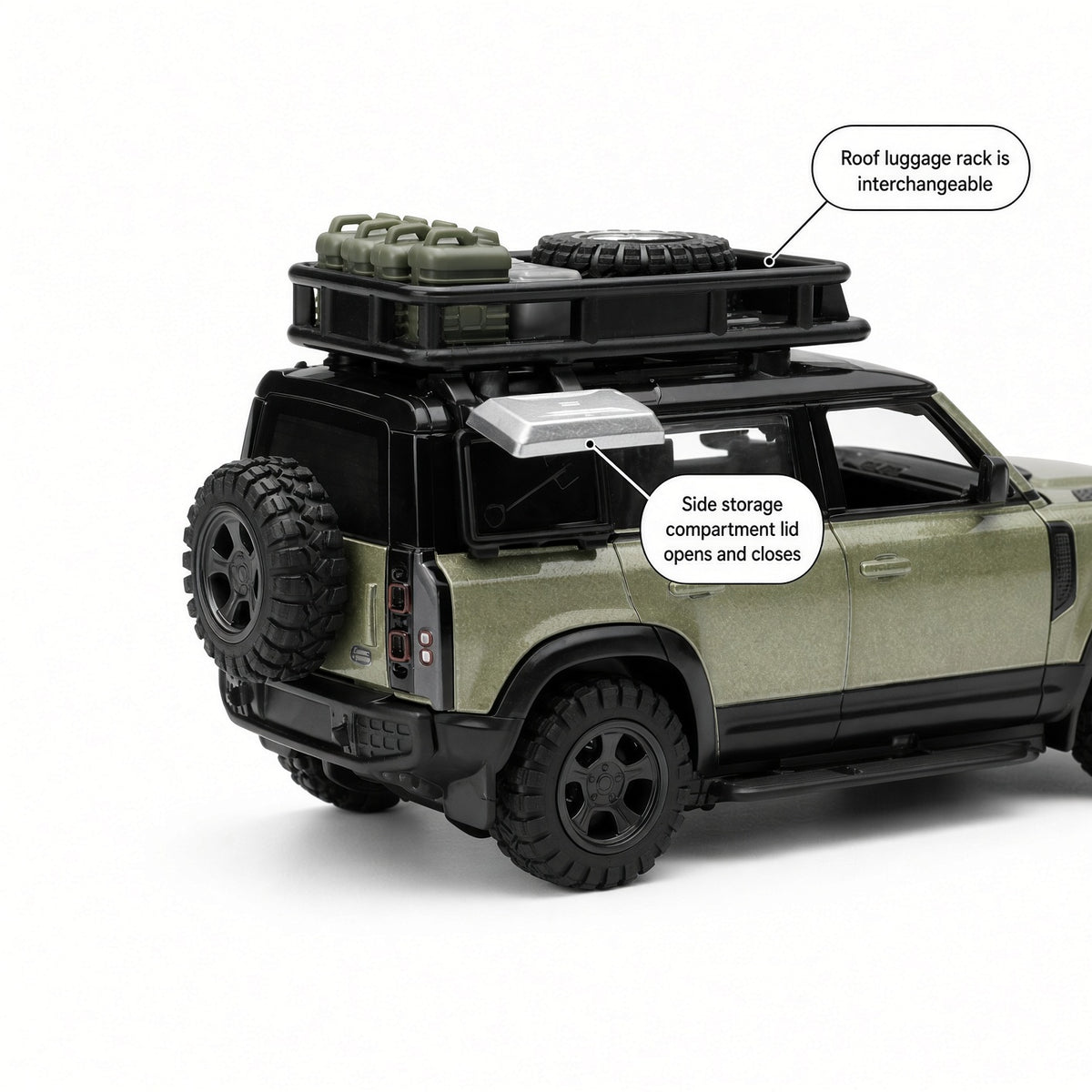 Cool Chic Auto (CCA) 1:43 Land Rover Defender 110 Customizable Model Car