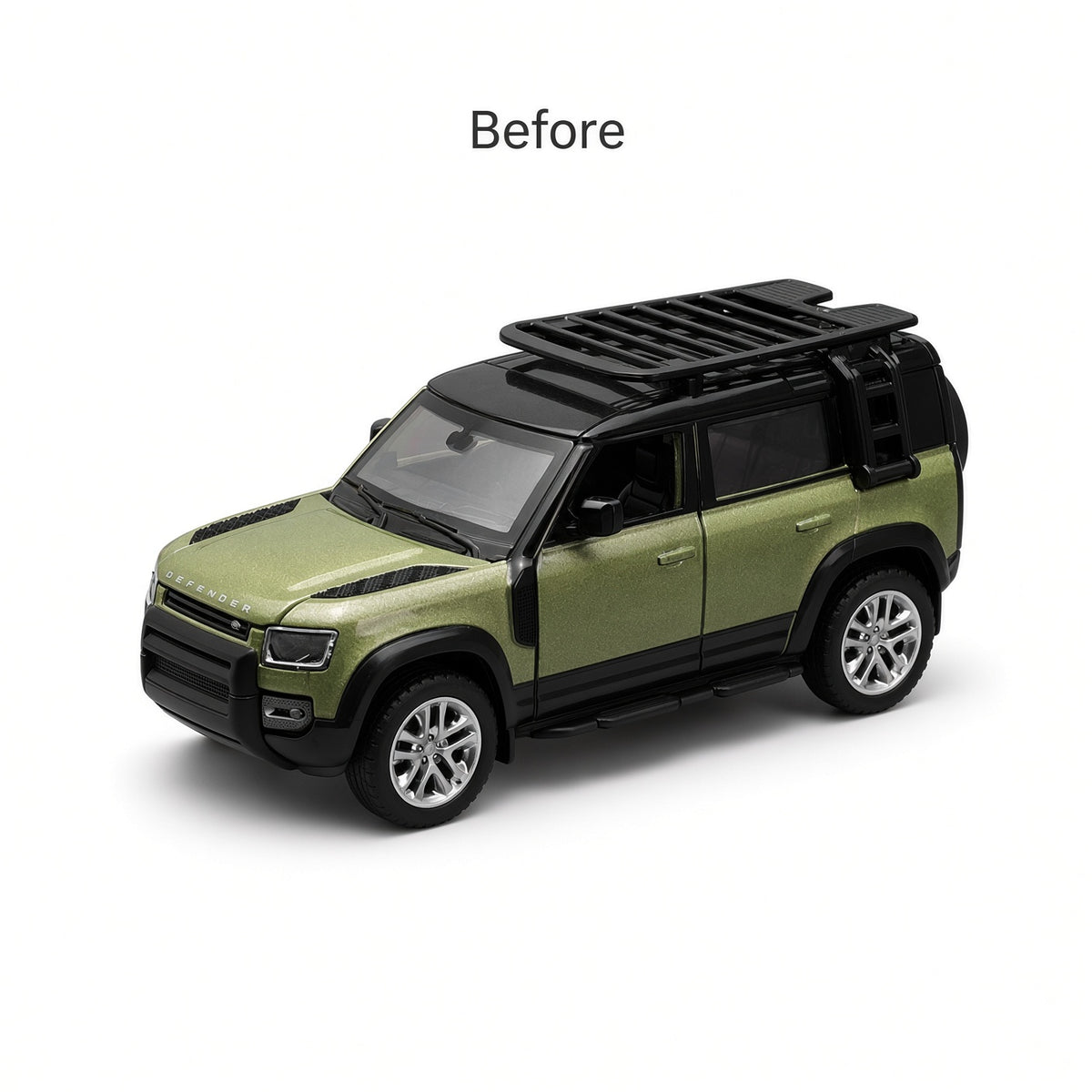 Cool Chic Auto (CCA) 1:43 Land Rover Defender 110 Customizable Model Car