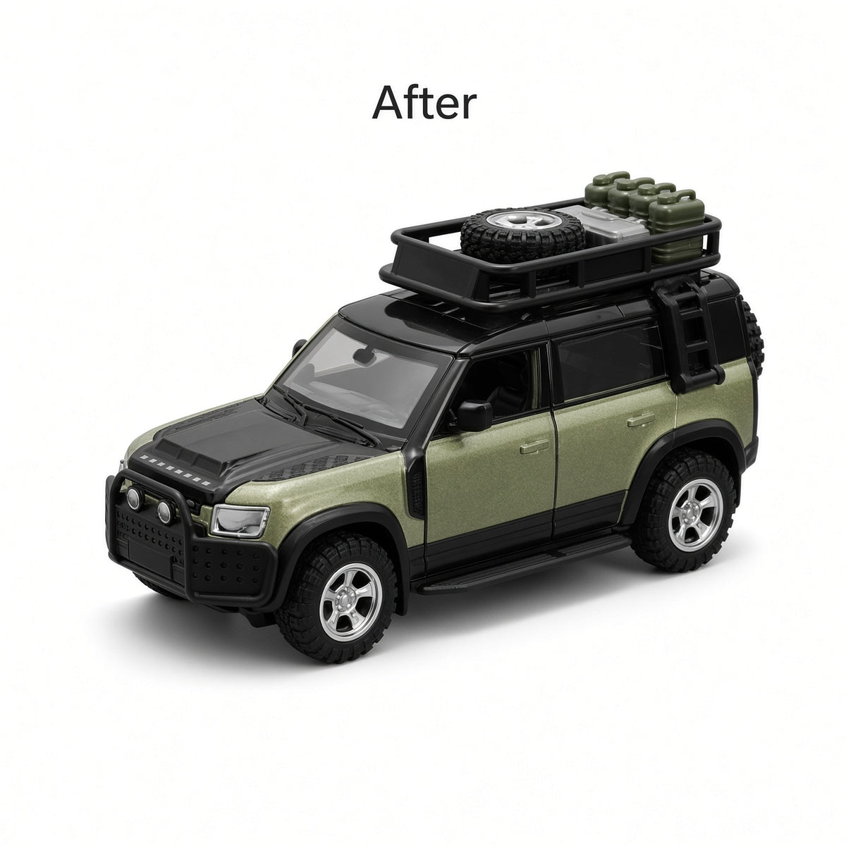 Cool Chic Auto (CCA) 1:43 Land Rover Defender 110 Customizable Model Car