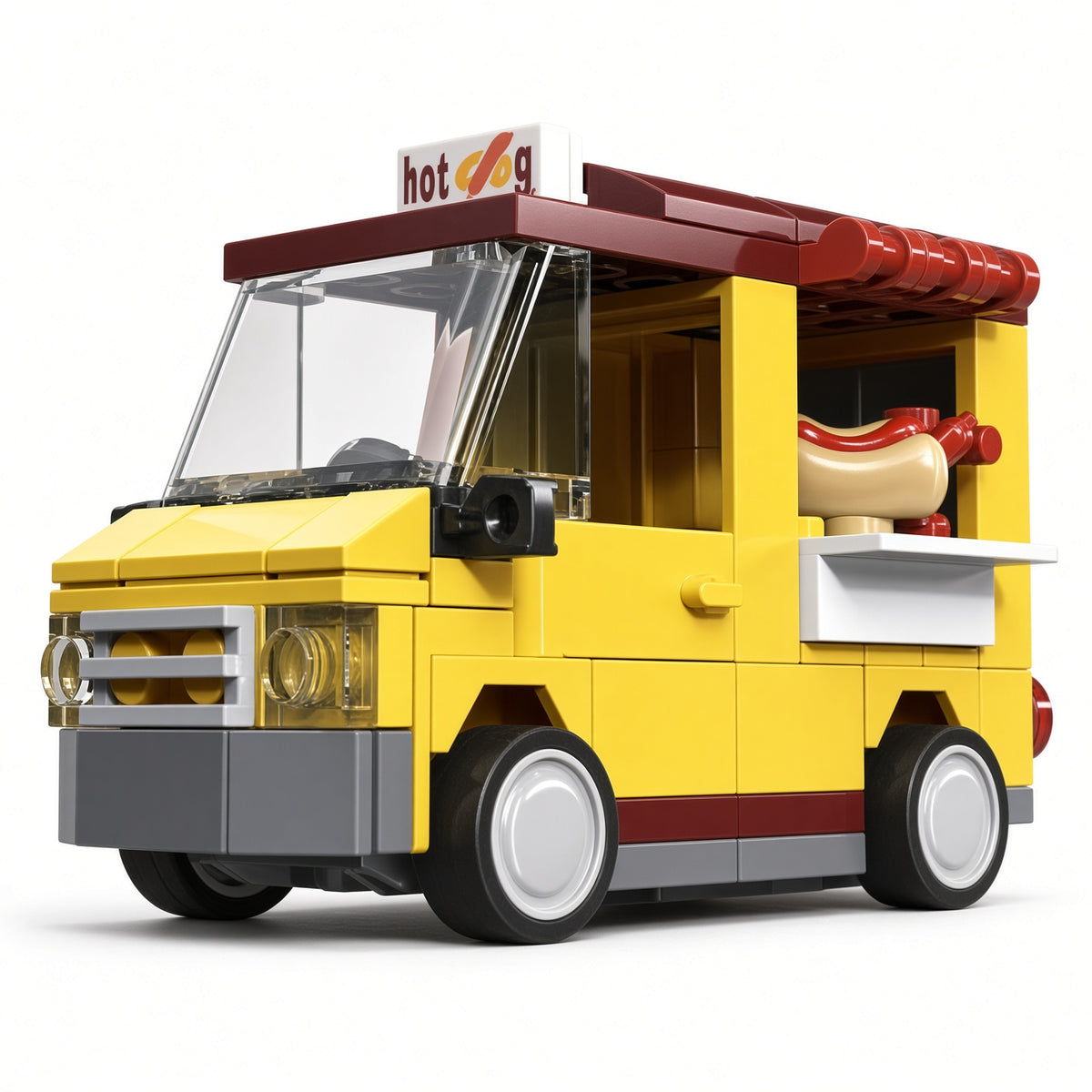 DECOOL Mini Racing Series Pull-Back Brick Car - Bus, Van & Train Models