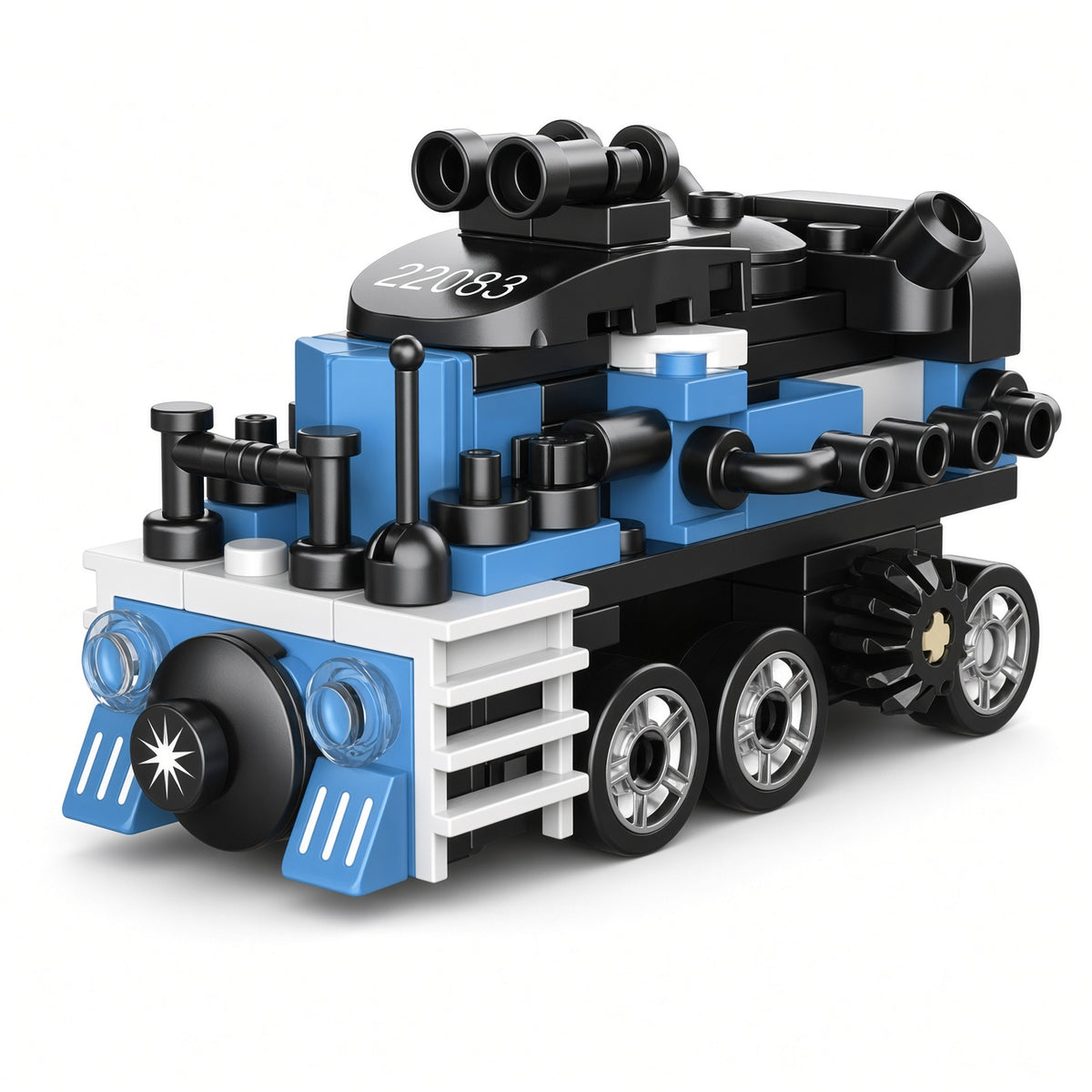 DECOOL Mini Racing Series Pull-Back Brick Car - Bus, Van & Train Models