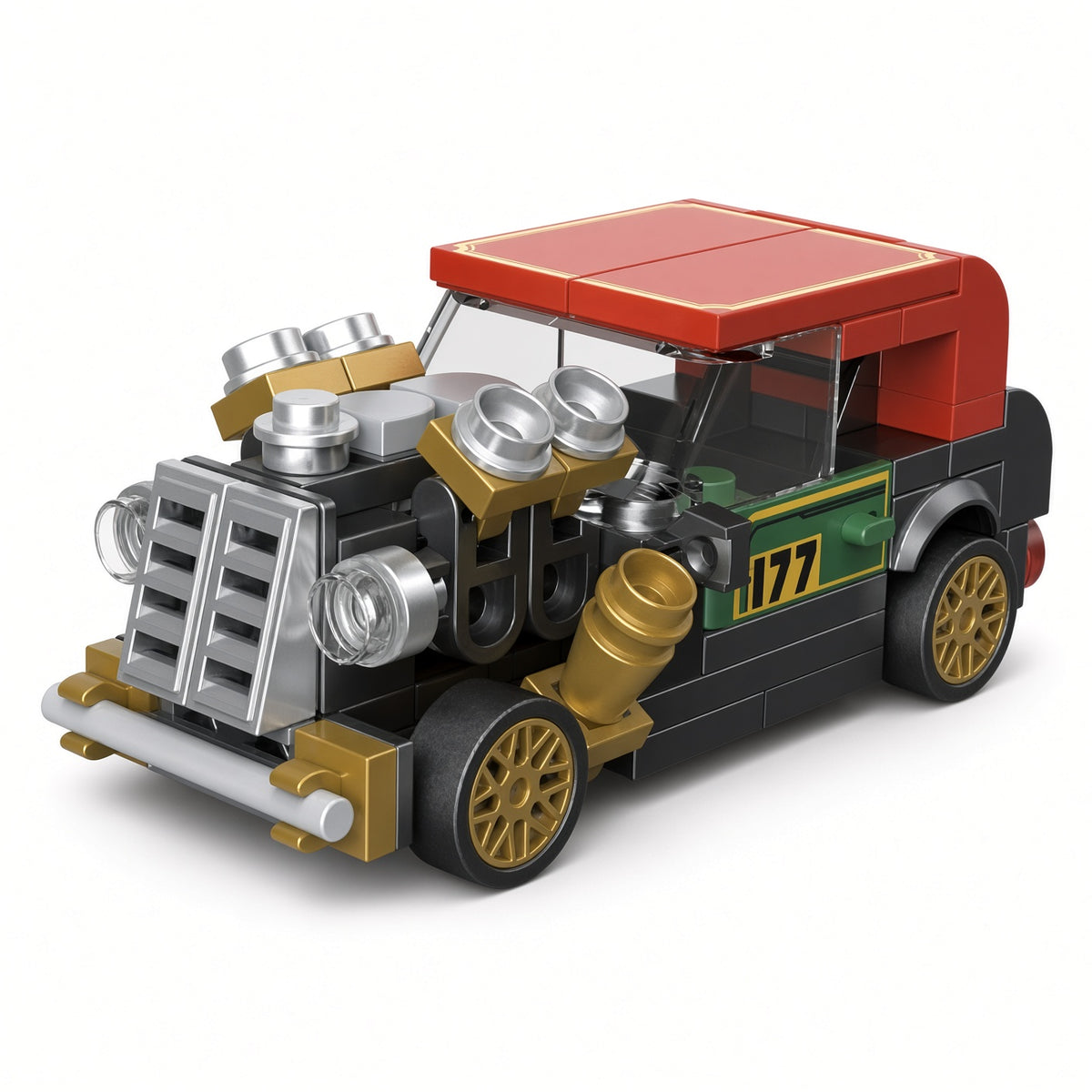 DECOOL Mini Racing Series Pull-Back Brick Car - Bus, Van & Train Models