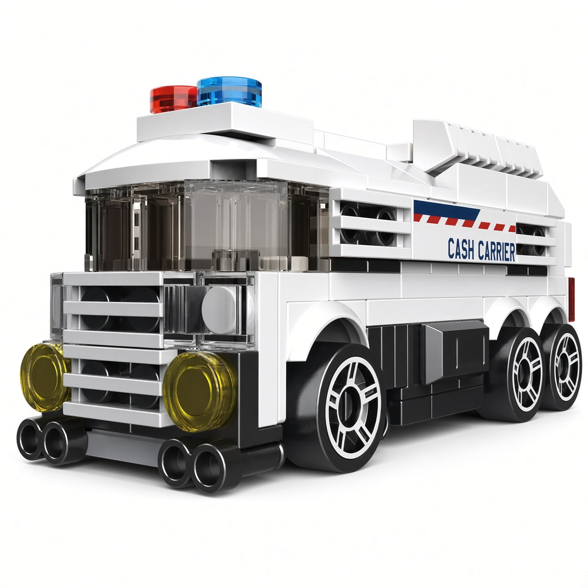 DECOOL Mini Racing Series Pull-Back Brick Car - Rescue & Emergency Vehicles