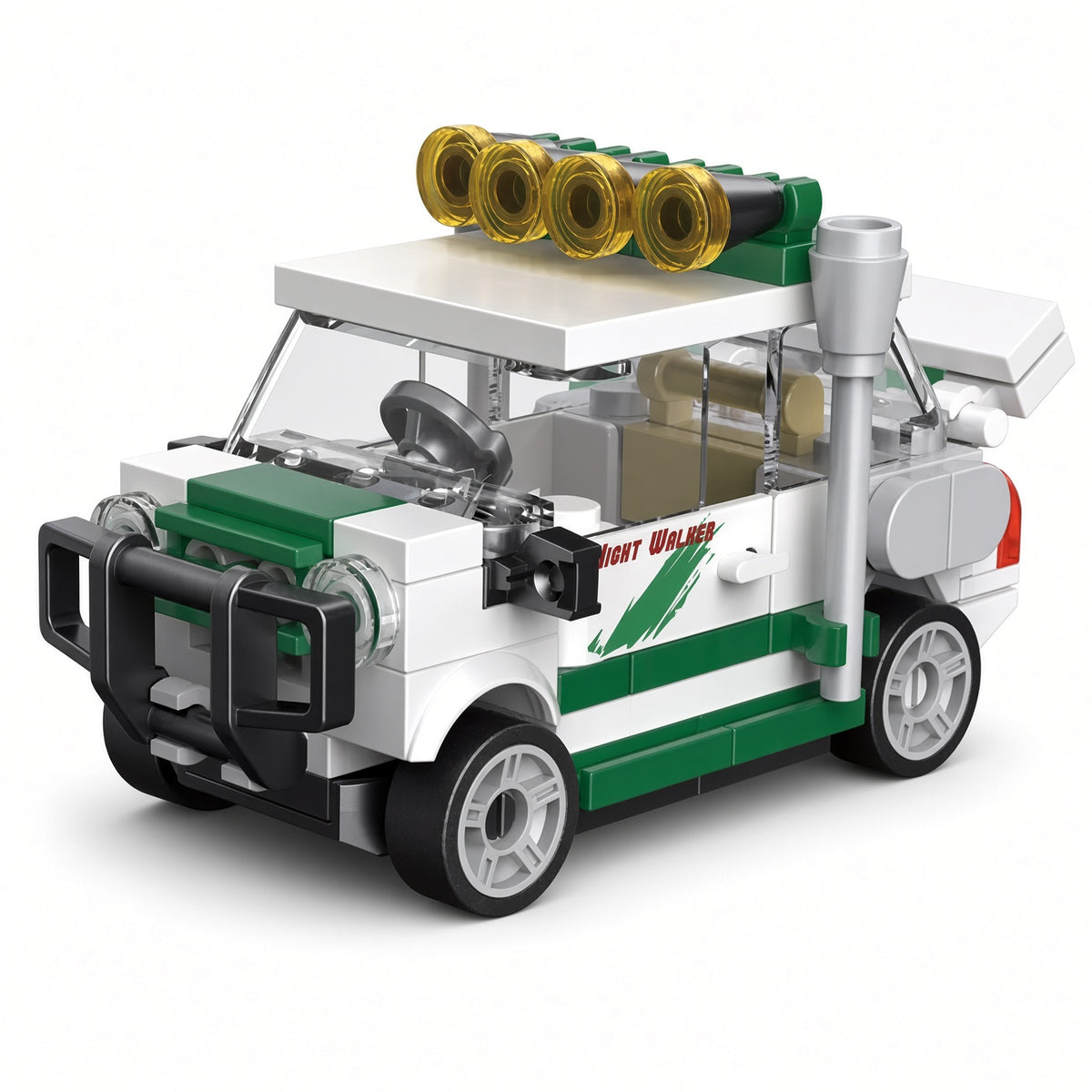 DECOOL Mini Racing Series Pull-Back Brick Car - Rescue & Emergency Vehicles