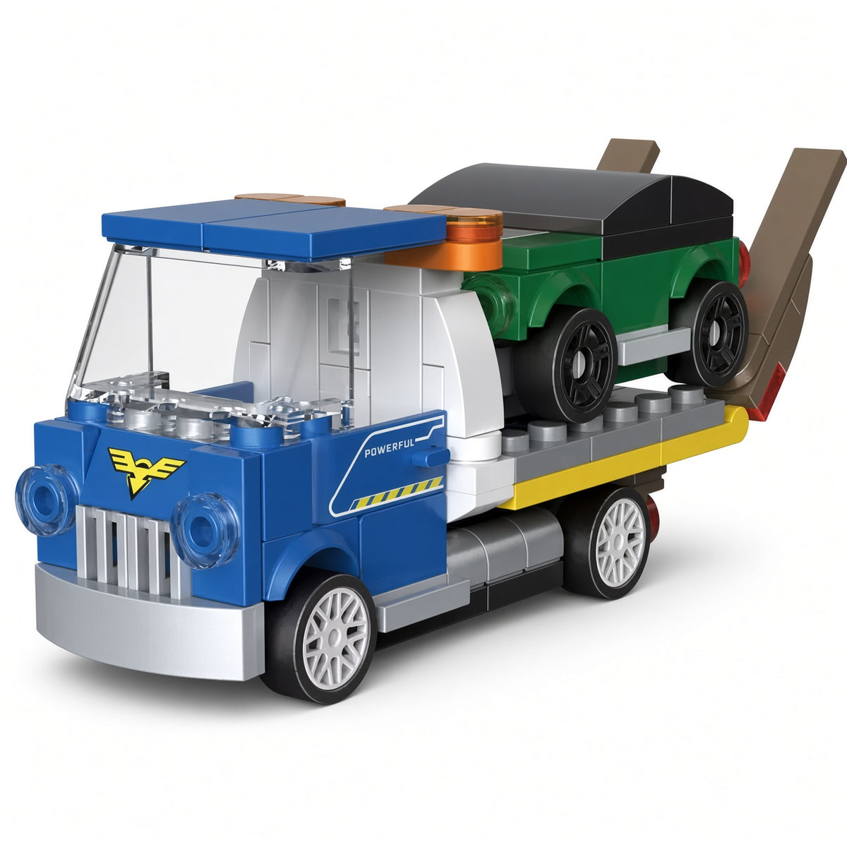 DECOOL Mini Racing Series Pull-Back Brick Car - Rescue & Emergency Vehicles