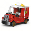 Red Open-Door Rescue Truck
