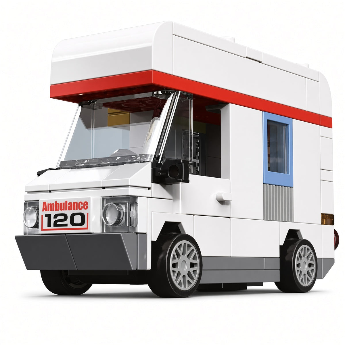 DECOOL Mini Racing Series Pull-Back Brick Car - Rescue & Emergency Vehicles