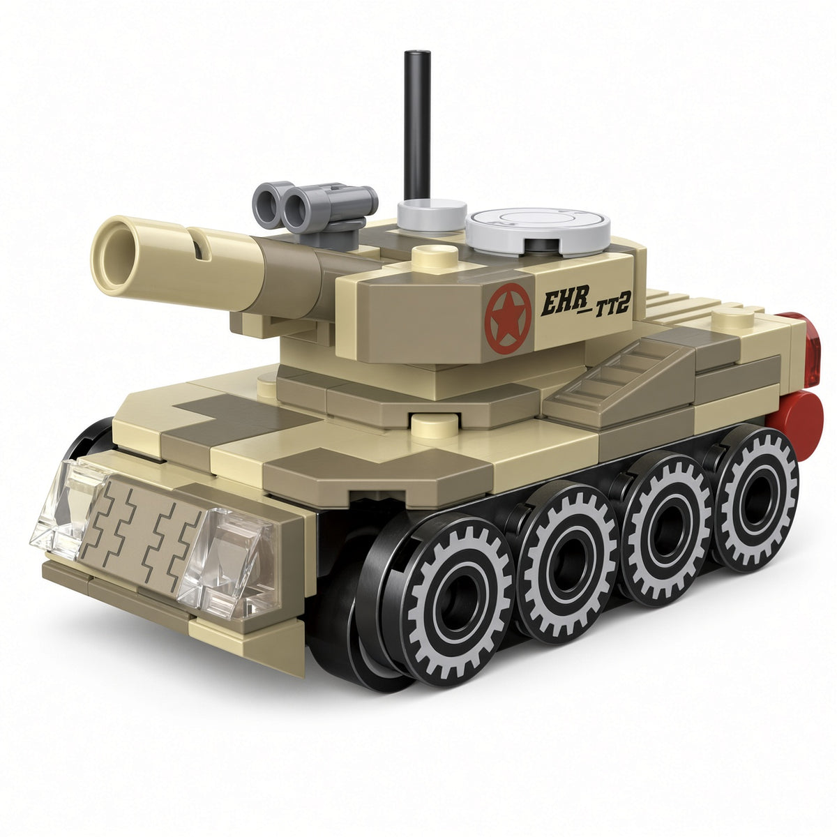 DECOOL Mini Racing Series Pull-Back Brick Car - Tank Models