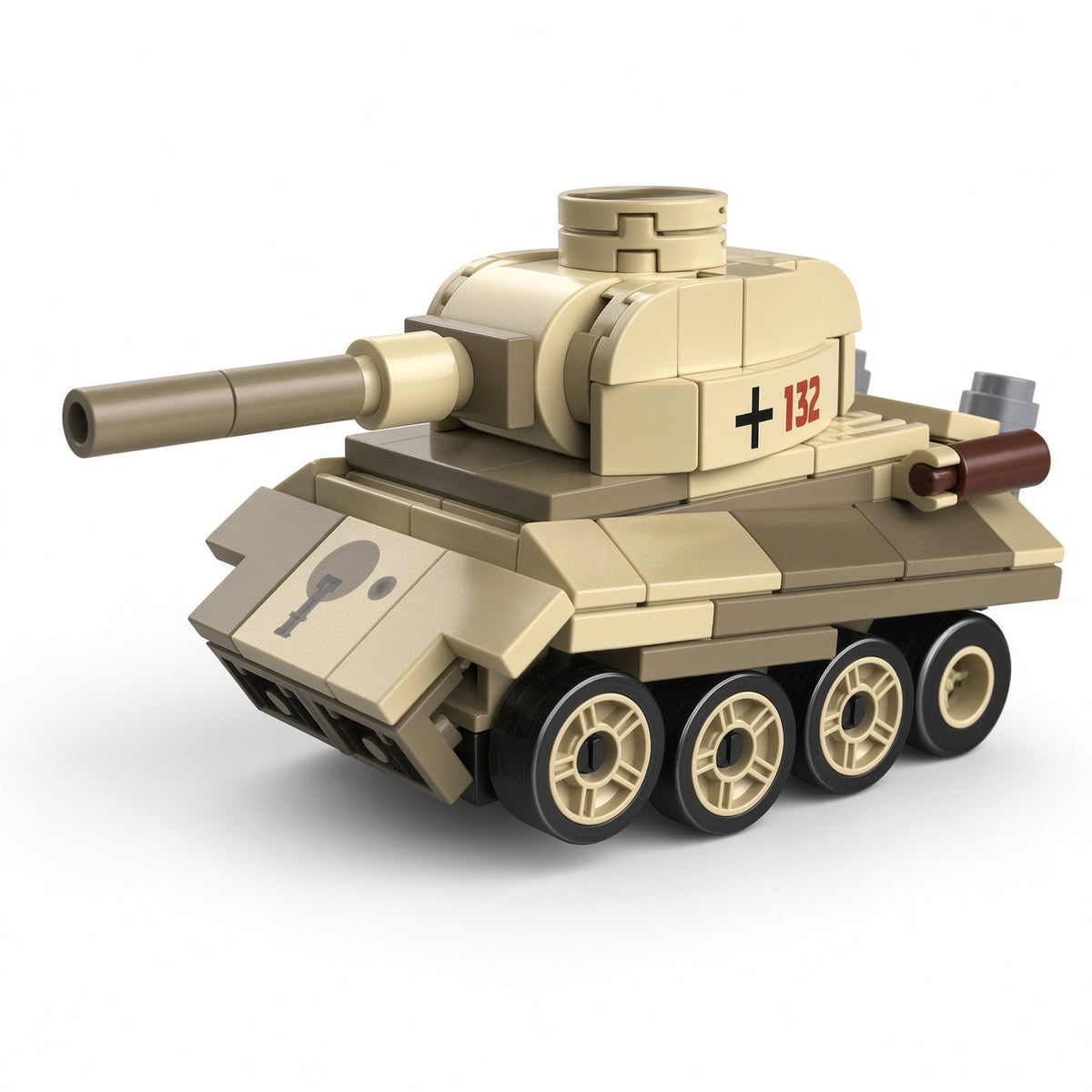 DECOOL Mini Racing Series Pull-Back Brick Car - Tank Models