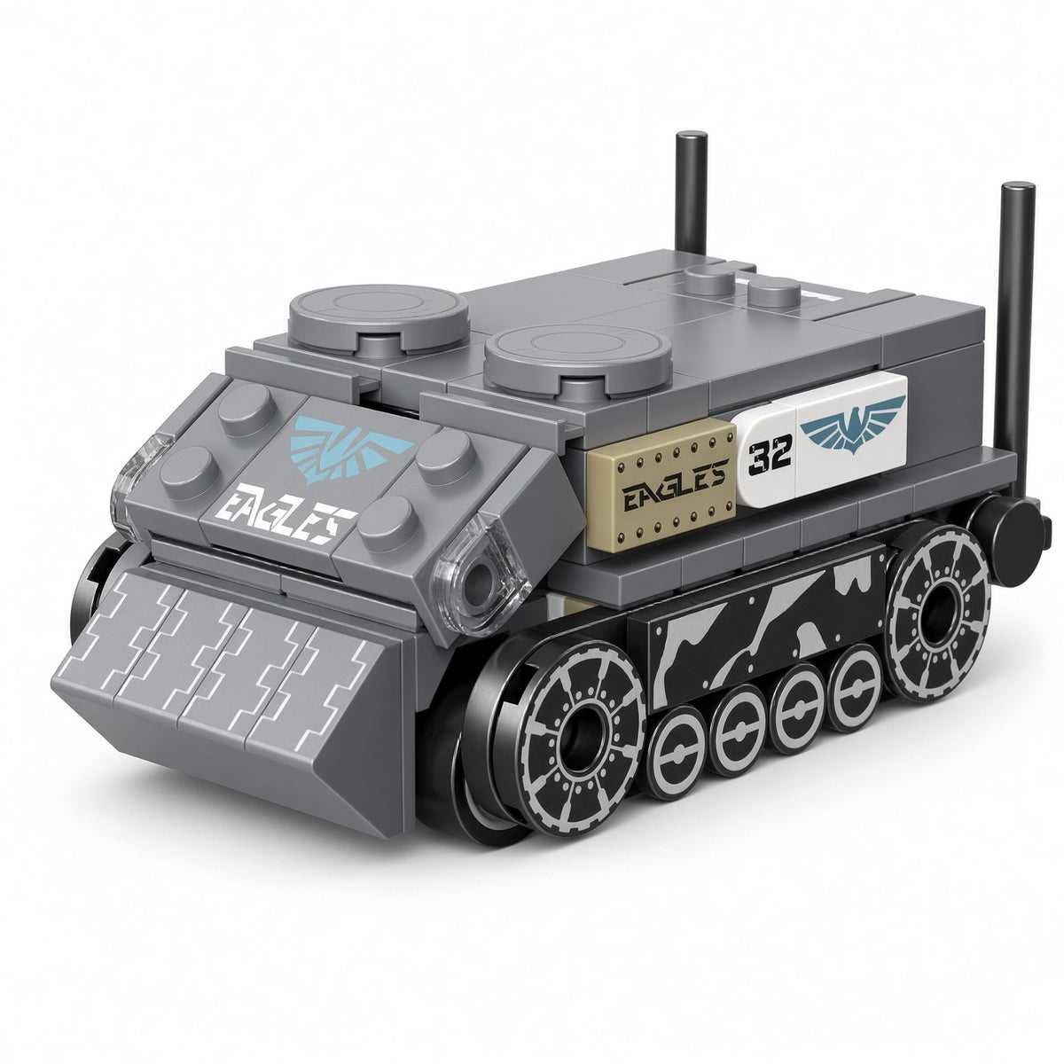 DECOOL Mini Racing Series Pull-Back Brick Car - Tank Models